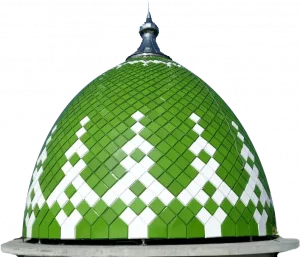 kubah masjid enamel