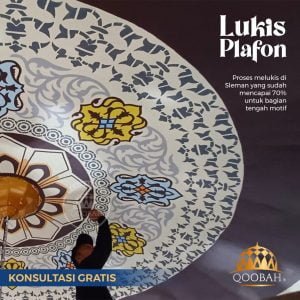 Kecantikan Langit Masjid Melalui Lukisan Plafon