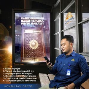 Pintu Masjid Nabawi Replika Terbaru