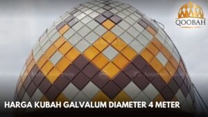Harga Kubah Galvalum Diameter 4m