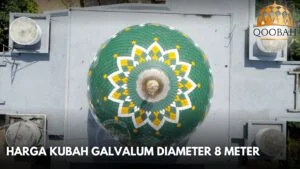 Harga Kubah Galvalum Diameter 8m