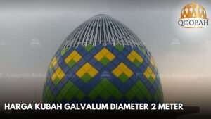 Harga Kubah Galvalum Diameter 2m