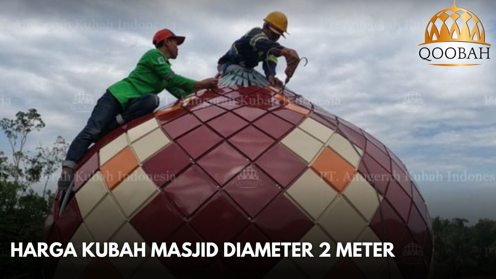Harga Kubah Masjid Diameter 2m