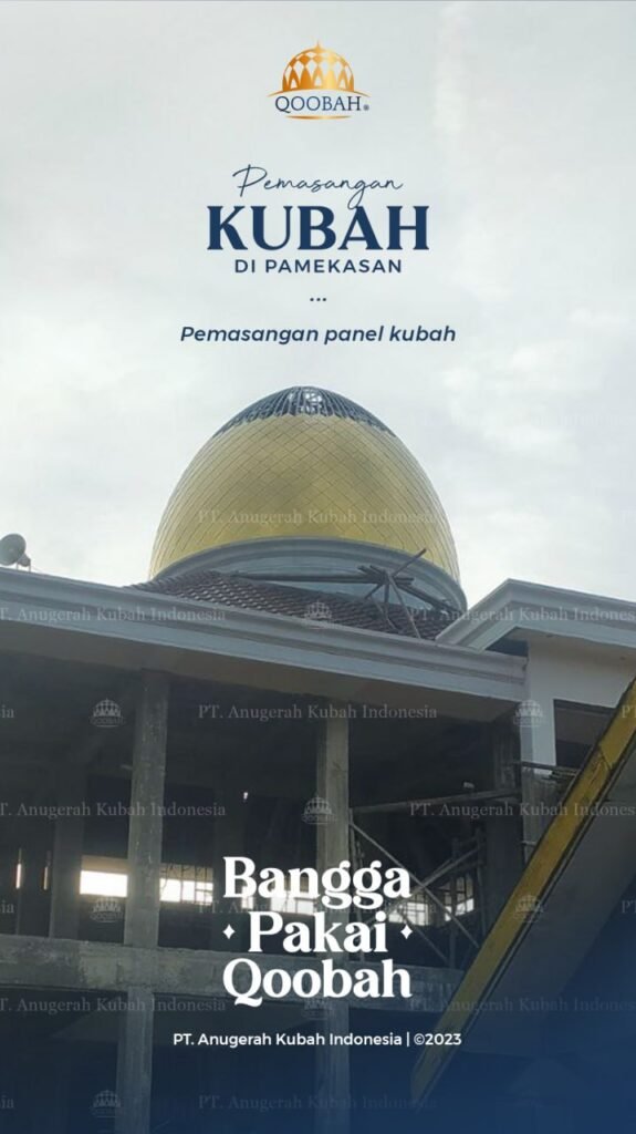 Harga Kubah Stainless Gold Diameter 6m