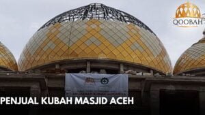 Penjual Kubah Masjid Aceh