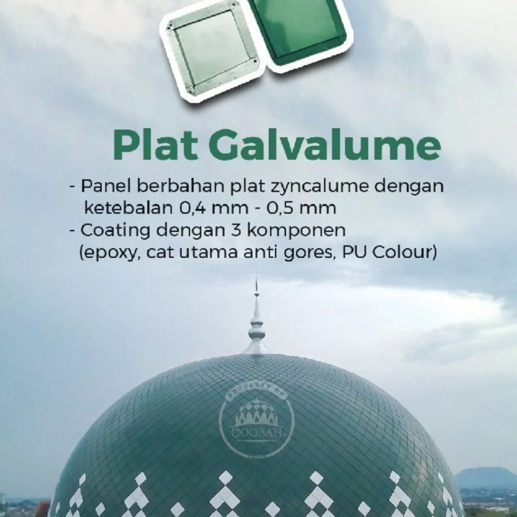 Pembuat dan Penjual Kubah Galvalum