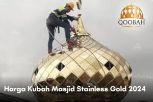 Pembuat dan Penjual Kubah Stainless Gold