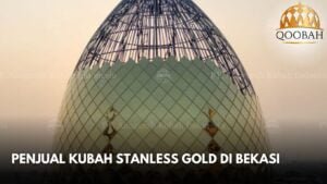 Penjual Kubah Stainless Gold Bekasi