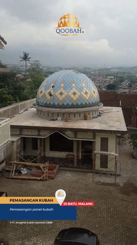 jasa pemasangan kubah masjid seluruh nusantara | jual kubah masjid kediri