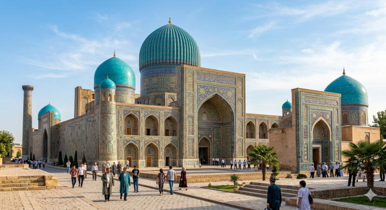 Kubah Masjid di Asia Tengah: Dominasi Kubah Biru dan Tradisi Ilmu Islam