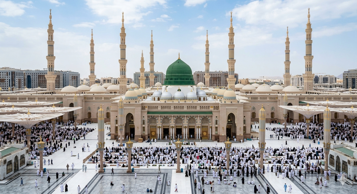 Kubah Masjid Saudi: Harmoni Skala Besar dan Layanan Jamaah