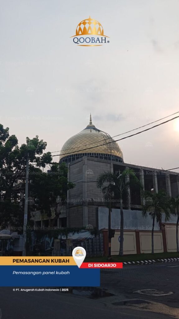 Kubah Masjid Stainless Steel di Pekanbaru: Pilihan Terbaik untuk Masjid di Wilayah Riau