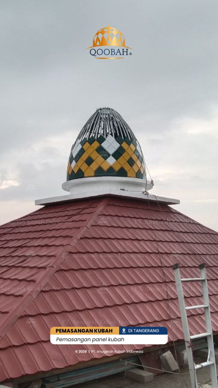 Perbandingan Kubah Panel vs Kubah Cor Beton