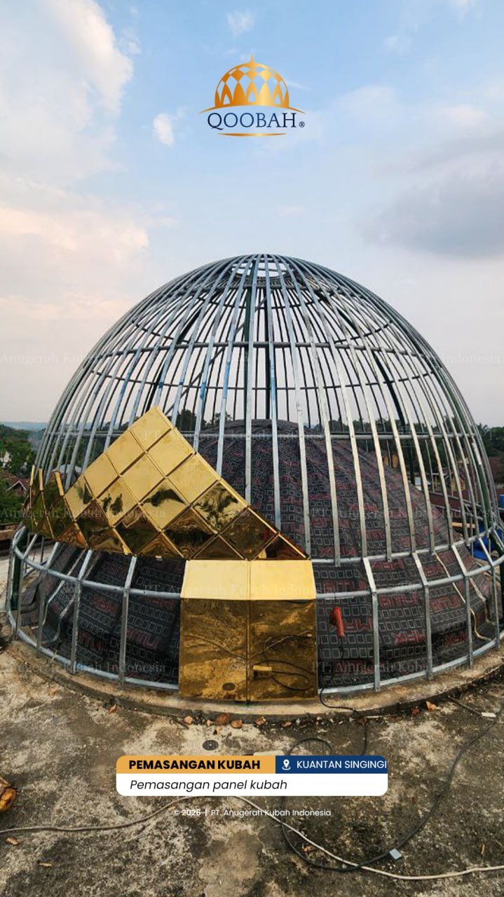 Pilihan Kubah untuk Masjid di Daerah Berkabut