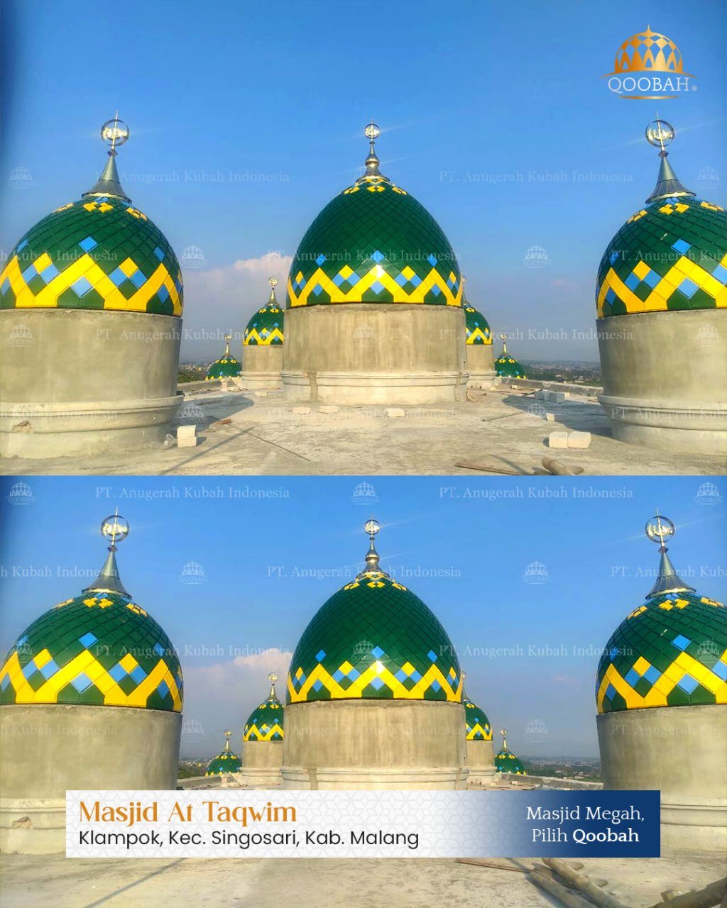 Estimasi Biaya Pembuatan Kubah Masjid Diameter 10 Meter untuk Masjid Agung 1