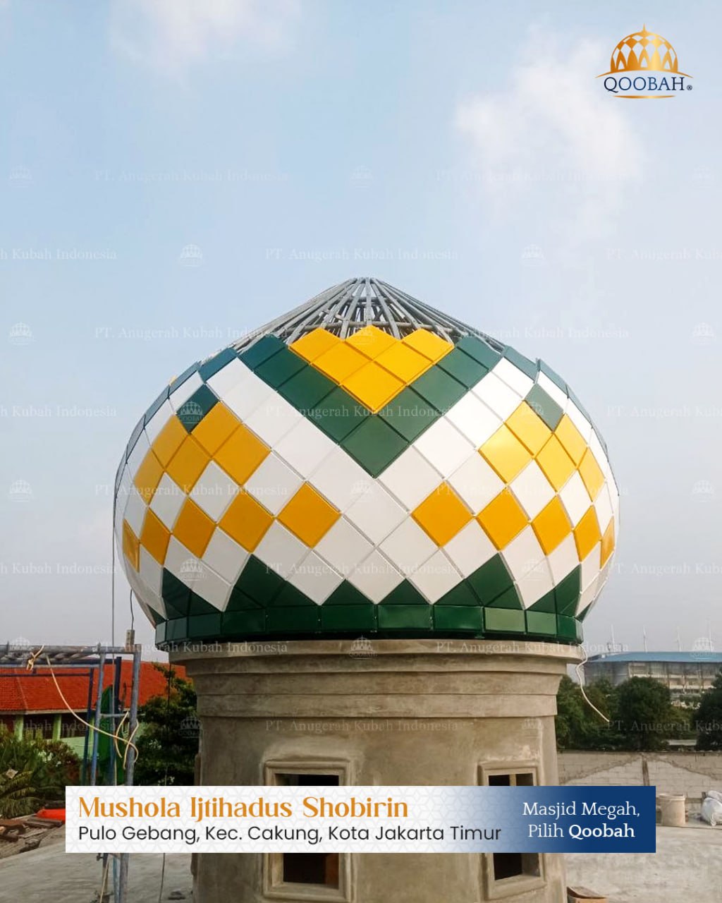 Berapa Biaya Renovasi & Pembongkaran Kubah Masjid Lama? 1