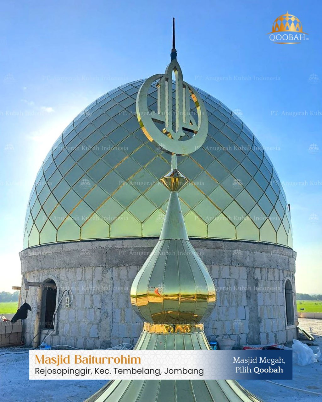 Berapa Biaya Tambahan Plafon Kaligrafi untuk Kubah Masjid? 2