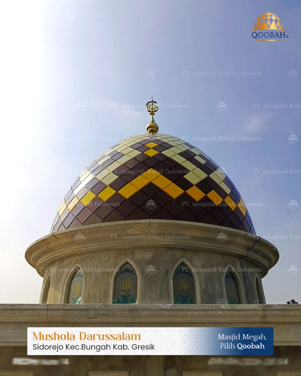 Desain Kubah Masjid Setengah Bola: Simpel, Megah & Abadi 2