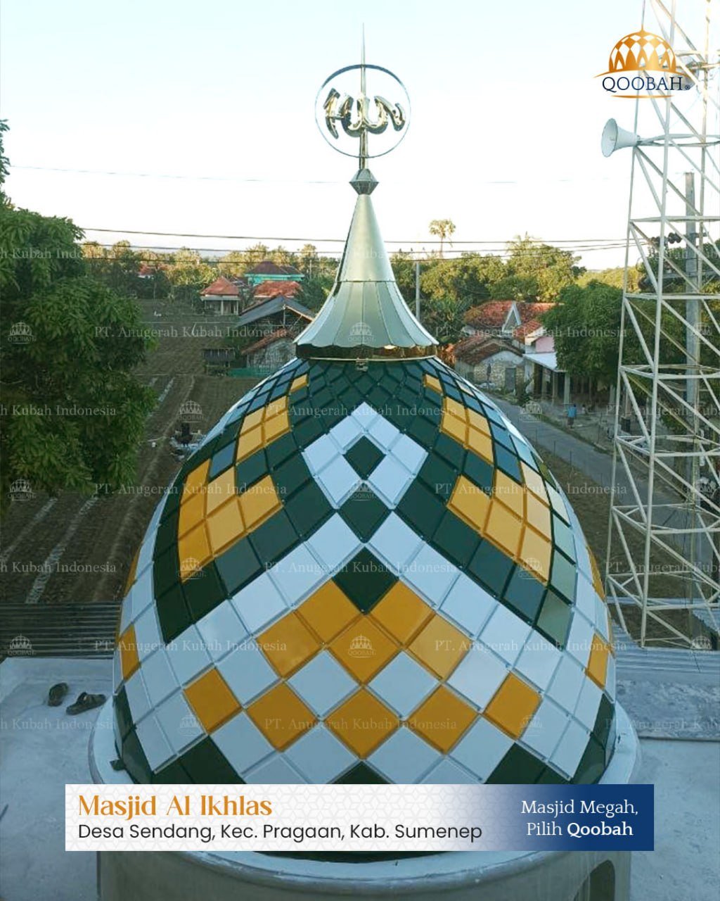 Harga Kubah Masjid Semarang & Solo: Penawaran Terbaik Pabrik 1