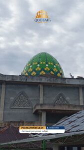 kubah enamel | kubah masjid qoobah.id