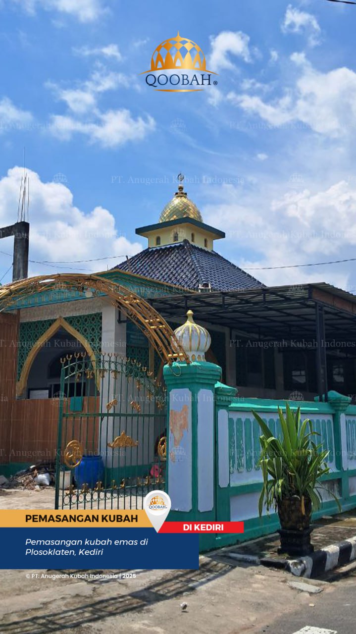rab kubah masjid enamel | kubah masjid qoobah.id