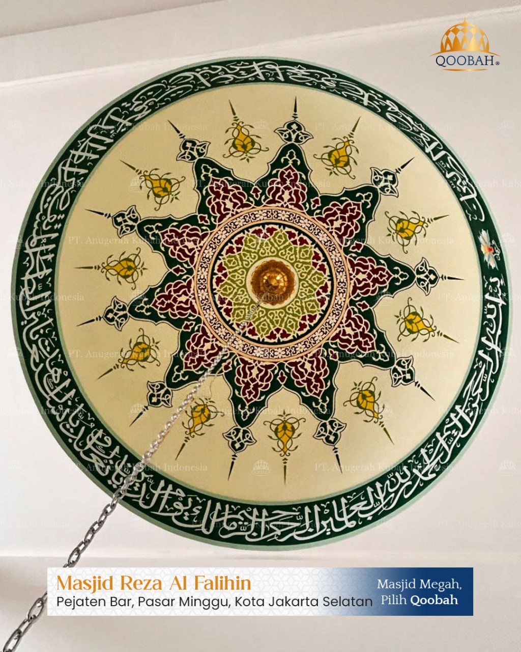 Jual Kubah Masjid Surabaya: Pabrik Resmi & Pengiriman Se-Jawa Timur 1