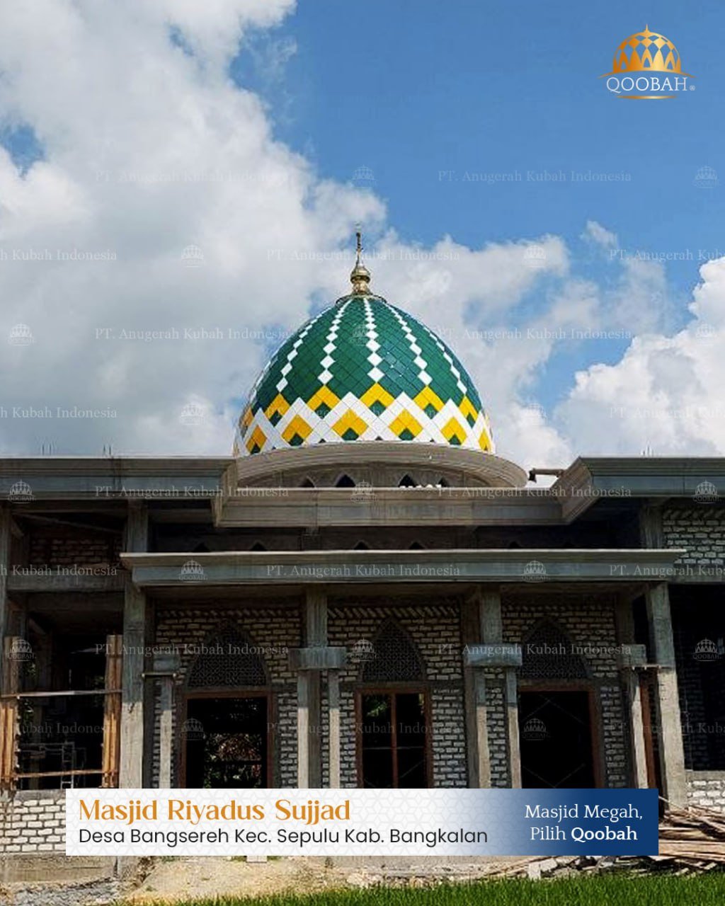 Pembuat Kubah Masjid Ambon & Maluku: Layanan Antar Pulau 1