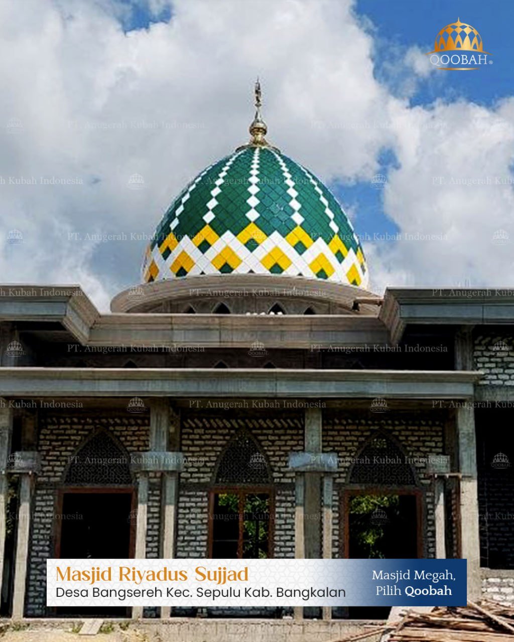 Pembuat Kubah Masjid Ambon & Maluku: Layanan Antar Pulau 2