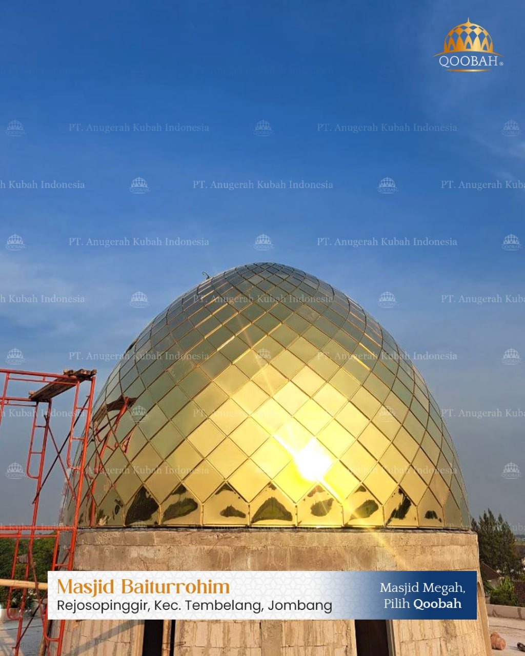 Tanda Kebocoran Pada Kubah Masjid & Cara Memperbaikinya 1